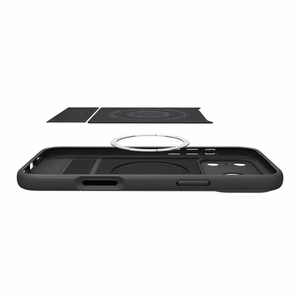 Spigen Parallax S Mag Magsafe Suojakuori iPhone 17 Pro Max:lle Matte Black