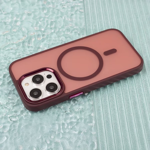 Frozen Mag Suojakuori iPhone 17 Pro Max 6,9":lle punainen avoin rengas
