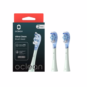 Oclean Ultra White harjaspää 2 kpl UW01 G02 vihreä