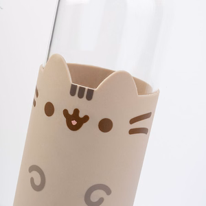 Pusheen-lasinen juomapullo, 500 ml