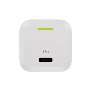 Green Cell PowerGaN 33W PD 3.0 QC 3.0 USB-laturi 1× USB-C, valkoinen