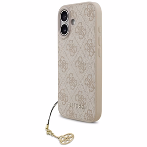 Guess 4G Charms Collection MagSafe Suojakuori iPhone 17:lle - vaaleanpunainen