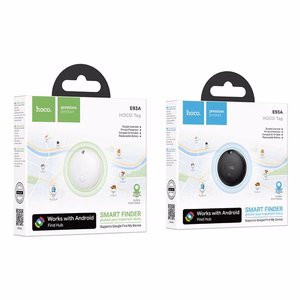 Paikannin yhteensopiva Google Find My Device Hoco E93A musta