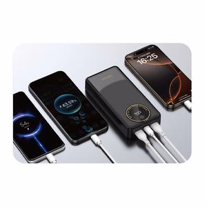 External battery POWER BANK Dudao (K12Pro) 20000mAh (2xUSB; 1xUSB-C) black