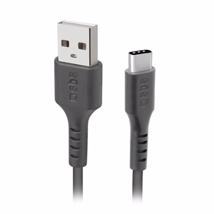 SBS TECABLETC3MTK USB-A - USB-C Kaapeli 3m - musta