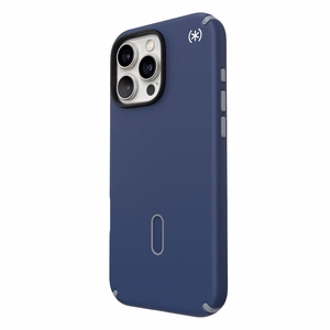 Speck Presidio2 Pro -suojakuori MagSafe- ja ClickLock-tuella iPhone 16 Pro Max:lle, Coastal Blue/Dust Grey