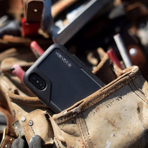 Griffin Survivor Endurance case for iPhone XS Max, clear and grey