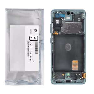 ServicePack LCD-näyttö SAMSUNG S20 FE 4G/5G G780F/G781F GH82-24214D vihreä