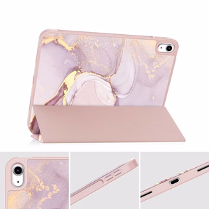 Tech-Protect SC Pen Case for iPad 10.9" 2022 - Pink Marble