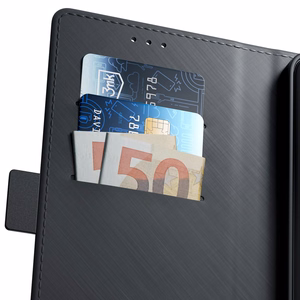3mk Wallet Case lompakkosuojakuori Samsung Galaxy S26 Ultralle - musta