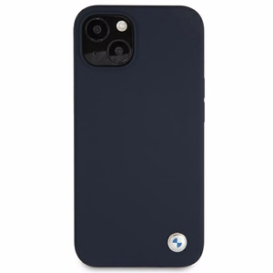 BMW Silikoni allekirjoituskotelo iPhone 13 mini - laivastonsininen