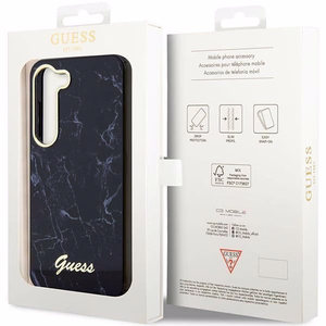 Guess GUHCS23MPCUMAK S23+ S916 musta/musta kovakuori Marble