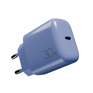 Puro Pro Lite 30W USB-C seinälaturi - sininen