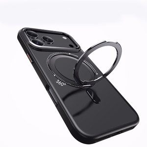 Tech-Protect MagRing MagSafe Suojakuori iPhone 17 Pro:lle - Matta Musta