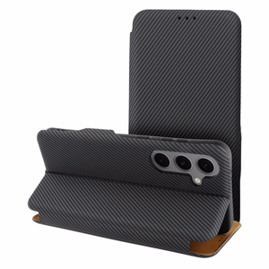 Flip-suojakuori Samsung A15:lle Folio Side Magnet harmaa