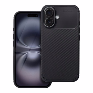 Suojakuori iPhone 16:lle Carbon Premium musta