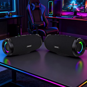 Dudao Y21Pro langaton kaiutin RGB-taustavalaistuksella Bluetooth 5.3 musta