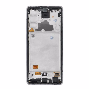 REWA lcd display for SAMSUNG A72 4G OLED black with frame