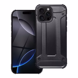 ARMOR-suojakuori iPhone 16 Pro Max, musta