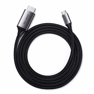 UGREEN HDMI–USB-C -kaapeli 4K 60 Hz 1,5 m musta-harmaa