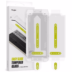 Ringke Easy Slide 2-pack Karkaistu lasi Samsung Galaxy S24 Ultralle