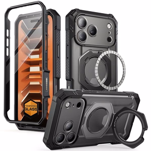 Supcase Grip Pro Mag MagSafe -suojakuori iPhone 18 Pro Max / 17 Pro Max – musta