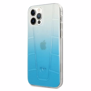 Mercedes Transparent Line -kotelo iPhone 12:lle / iPhone 12 Pro:lle - sininen