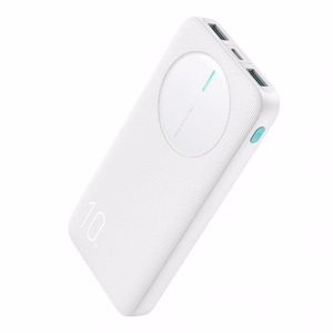 Powerbank Joyroom JR-PBF12 10000mAh 2.4A 2x USB-A 1x USB-C - valkoinen