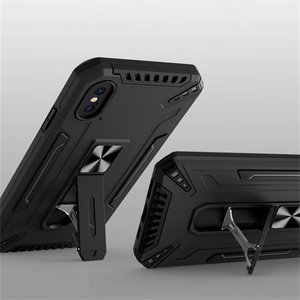 Shock Armor -suojakuori Samsung Galaxy A11/M11:lle musta