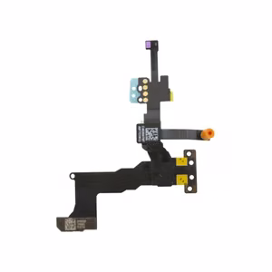 Front Camera Compatible With Apple iPhone 5S With Flex, Light Sensor and Microphone Original