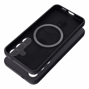 Samsung Galaxy S26 Plus Suojakuori Silicone 2mm MagSafe-yhteensopiva musta