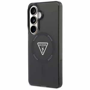 Guess IML Gradient Triangle MagSafe Suojakuori Samsung Galaxy S26:lle musta