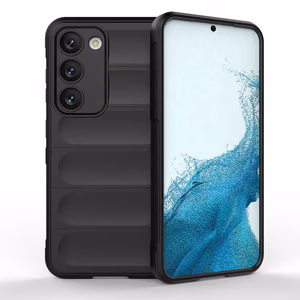 Magic Shield Suojakuori Samsung Galaxy S23+:lle joustava panssaroitu musta