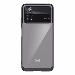 Outer Space Kotelo Xiaomi Poco X4 Pro 5G kansi joustava kehys musta