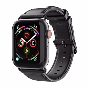 Hihna Dux Ducis Business Series Apple Watch 42/44/45/49mm musta