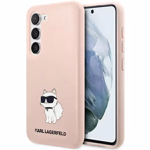 Karl Lagerfeld KLHCS23MSNCHBCP S23+ S916 kovakuori vaaleanpunainen/vaaleanpunainen Silikoninen Choupette