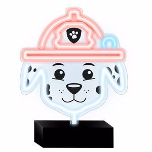 Neon LED jalustalla Paw Patrol - Marshall OW-120646