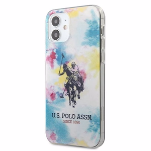 US Polo USHCP12SPCUSML iPhone 12 mini 5,4" monivärinen Tie & Dye-mallisto