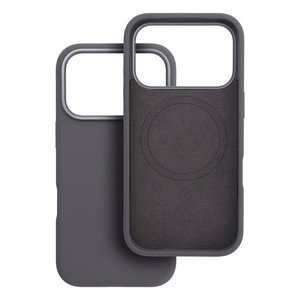 Suojakuori Samsung S26 Forcell F-Protect Frame Premium yhteensopiva MagSafe harmaa