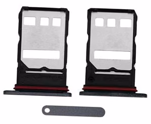 SIM-kortin pidike Honor 400 Lite Velvet Black alkuperäinen (service pack)