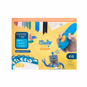 3Doodler Start Plus Costc komplektas rozszerzony 3D pen 0.77 mm Turquoise