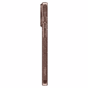Spigen Liquid Crystal Glitter iPhone 15 Pro Max Suojakuori - Vaaleanpunainen/Kirkas