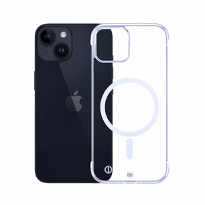 3mk Just20g MagCase iPhone 14 Plus:lle - Läpinäkyvä