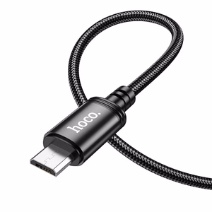 Hoco USB-A - Micro USB -kaapeli 2,4A 1 m X89 musta