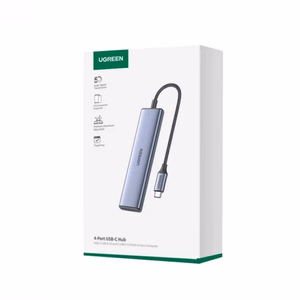 Adapter Ugreen "CM473" (Input: "Type-C" / Ouput: 2x "USB"; 2x "Type-C")