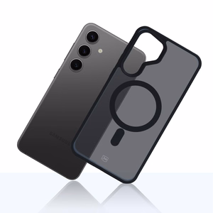 3mk Smoke MagCase with MagSafe for Samsung Galaxy S24 - semi-transparent