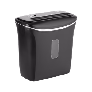 REBEL document shredder with 12 L bin