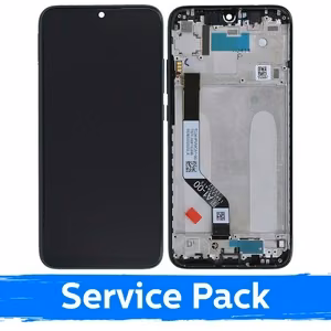 LCD-näyttö yhteensopiva Xiaomi Redmi Note 7 (Note 7 Pro) kehyksellä / Space Black / (Service Pack)