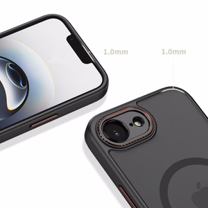 Tech-Protect MagCam suojakuori iPhone 16e / 17e:lle - läpikuultava