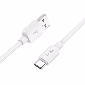 Kaapeli USB-A - USB-C Hoco PD 2,4A 27W 1 m X96 valkoinen
